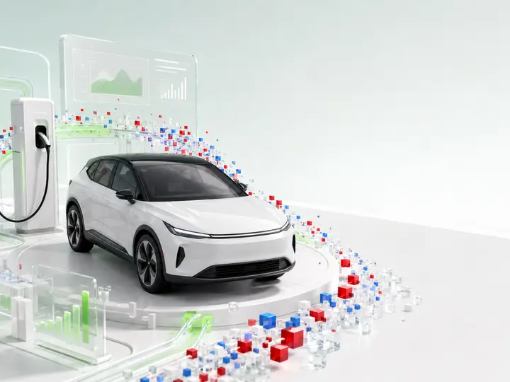3D electric vehicle and connected digital touchpoints created for the Life EV case study
