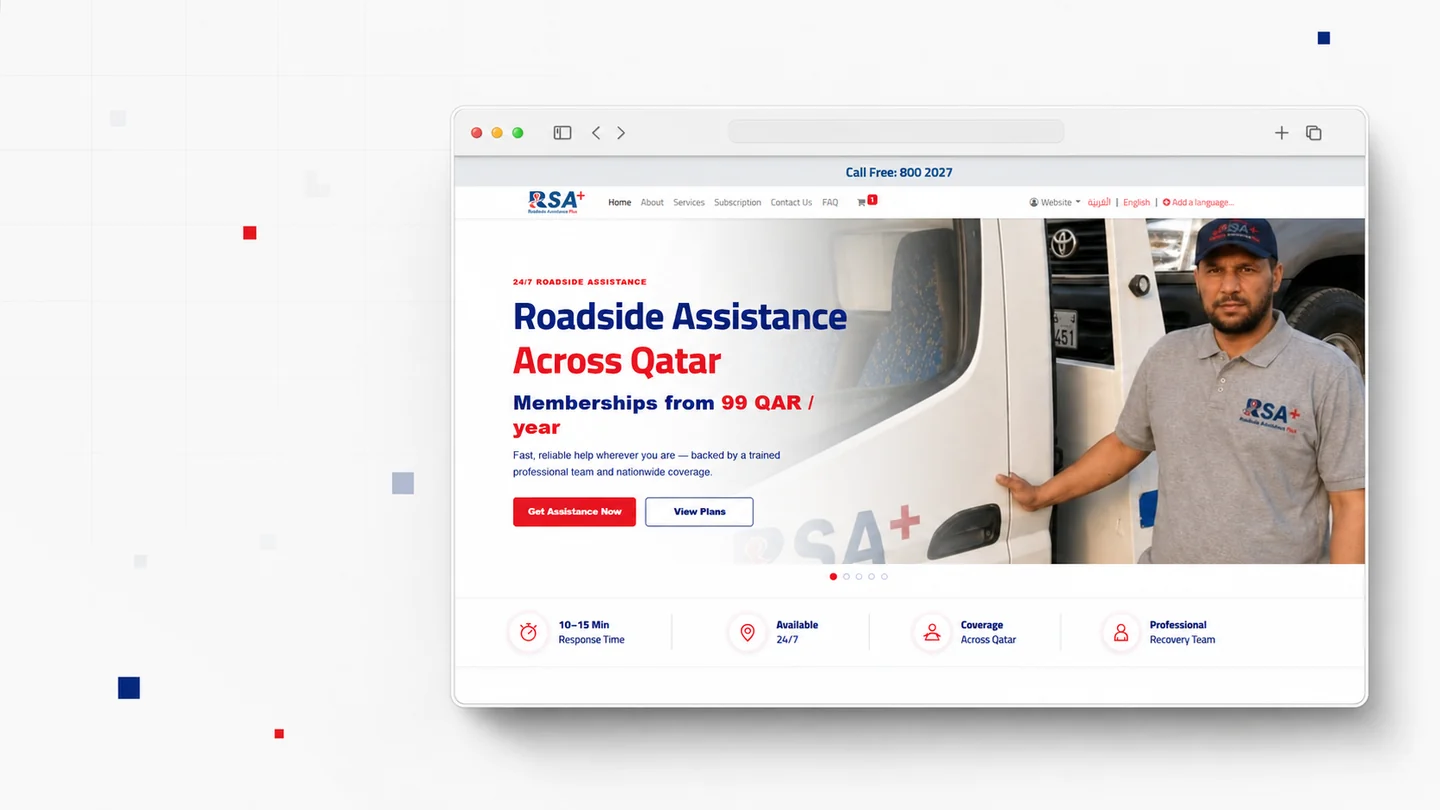 RSA+ Qatar — supporting case-study visual